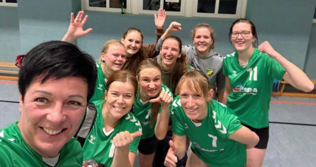 Volleyball Damen Herbstmeister in Erzgebirgsliga