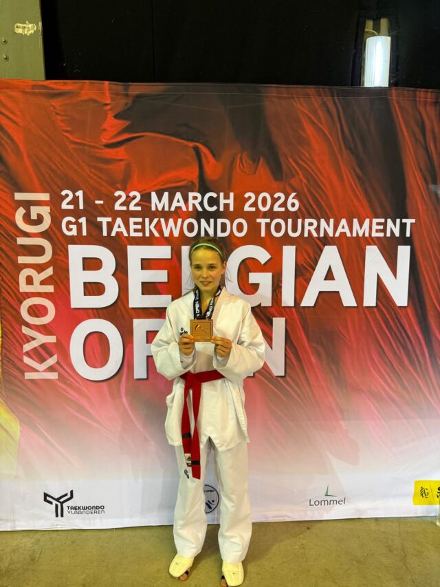 Bronze-Erfolg in Lommel: Zwönitzer Taekwondo-Talente bei den Belgium Open