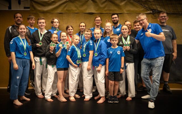 Taekwondo-Erfolge für Zwönitz: Gold, Silber und Bronze zur 28. Landesmeisterschaft Formenlauf